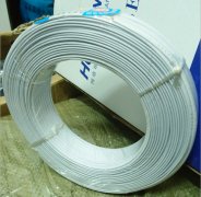 厂家直销 2芯电话线 100米 白色电话线 铜包钢